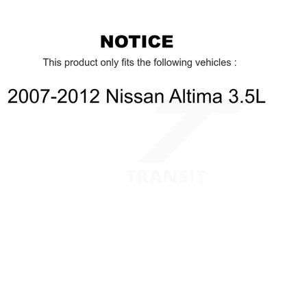 Bearing Lower Control Arm Link Front Kit (6Pc) For 2007-2012 Nissan Altima 3.5L