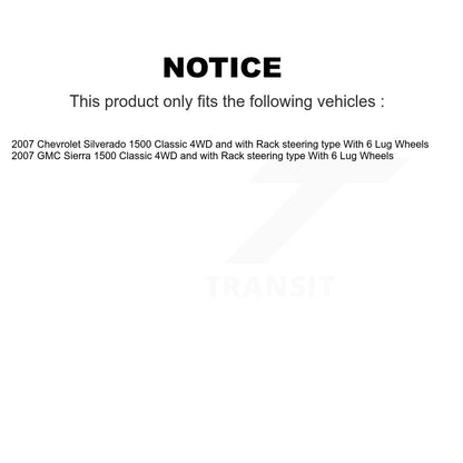 Lower Control Arm Upper Ball Joint Outer Inner Tie Rod & Link Front Kit For 1500