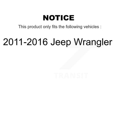 Bearing Upper Lower Ball Joint Outer Tie Rod & Link Front Kit For Jeep Wrangler