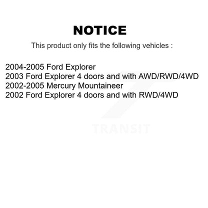 Bearing Upper Lower Ball Joint Sway Bar Link Front Kit For Ford Explorer Mercury