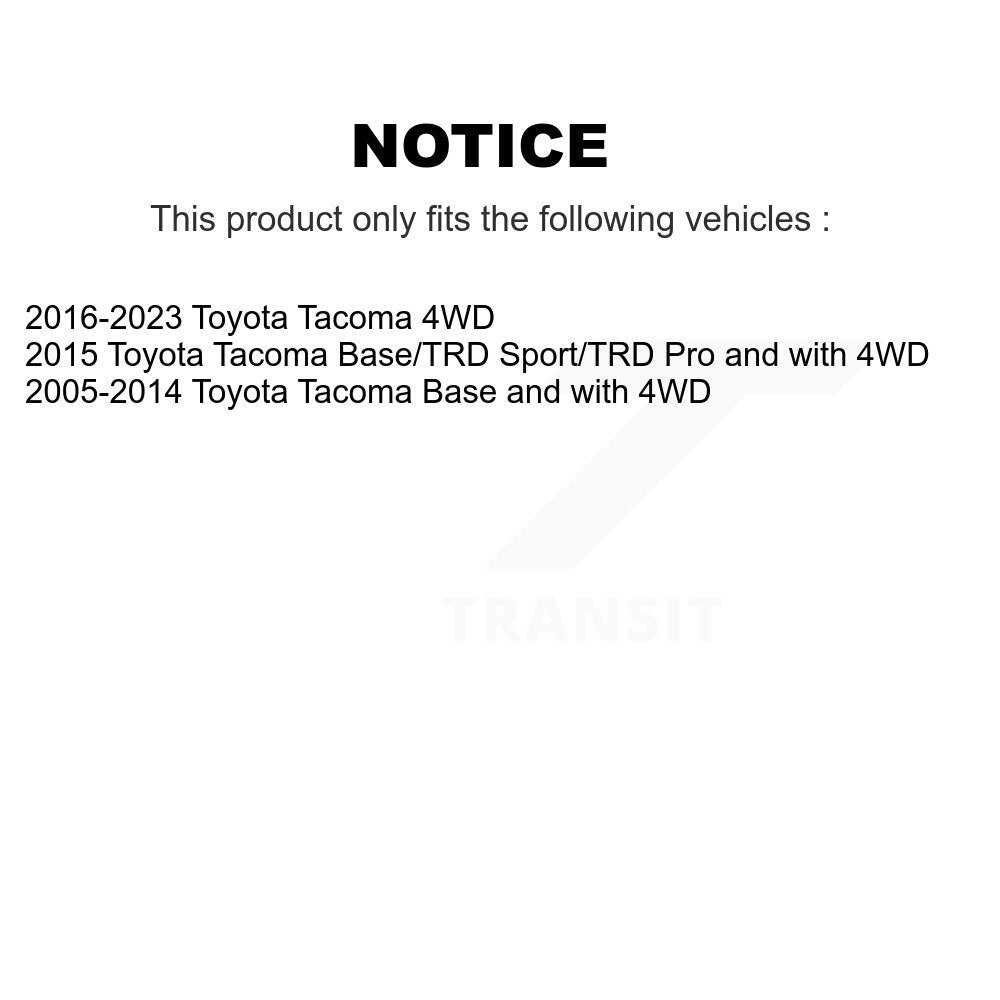 Bearing Upper Lower Ball Joint Outer Inner Tie Rod & Sway Bar Link Front Kit For