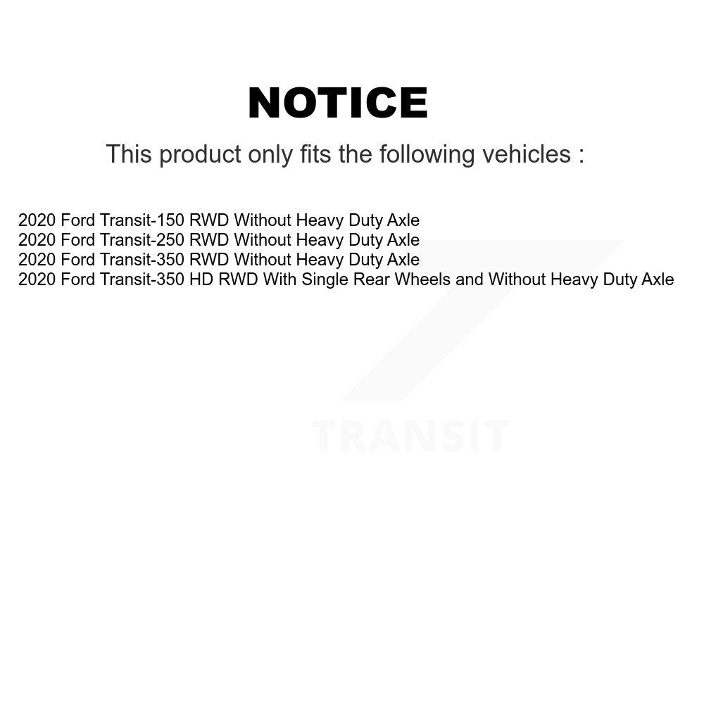 Bearing Lower Ball Joint Link Front Kit For Ford Transit-250 Transit-150 HD RWD