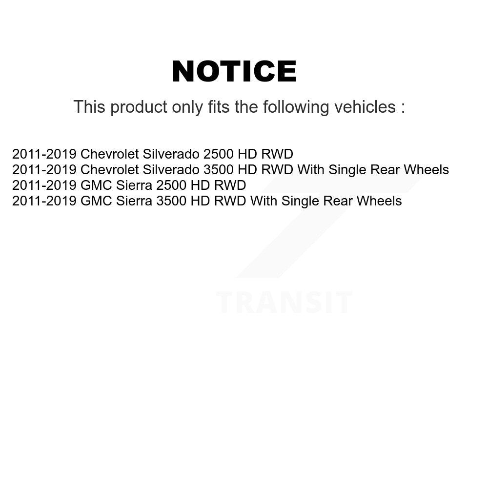 Bearing Lower Ball Joint & Link Front Kit For GMC Chevrolet Sierra 2500 HD 3500