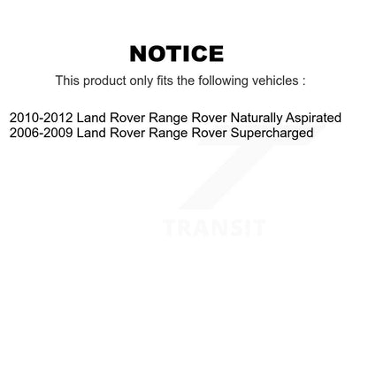 Disc Brake Rotors Front Pair For Land Rover Range