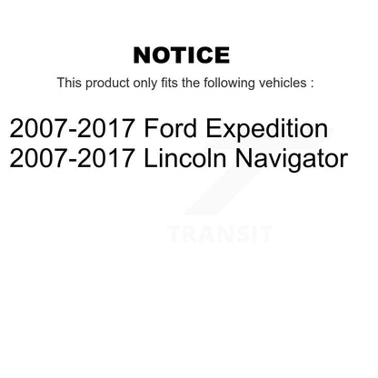 Disc Brake Rotors Front Rear Kit For 2007-2017 Ford Expedition Lincoln Navigator