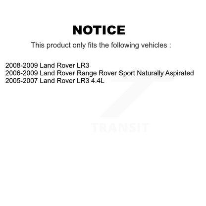 Disc Brake Rotors Front Rear Kit For Land Rover LR3 Range Sport