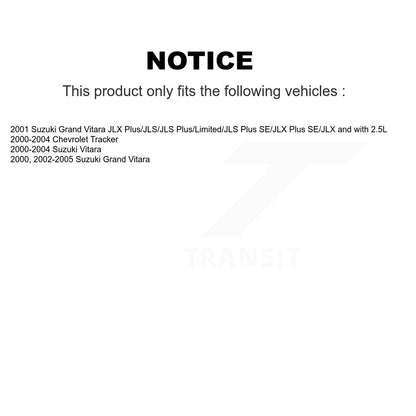 Brake Drum Shoes Rear Kit For Chevrolet Tracker Suzuki Grand Vitara
