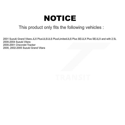 Brake Drum Shoes And Spring Rear Kit For Suzuki Grand Vitara Chevrolet Tracker