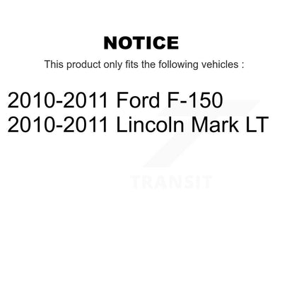 Brake Caliper Left Right Front Rear Kit For 2010-2011 Ford F-150 Lincoln Mark LT