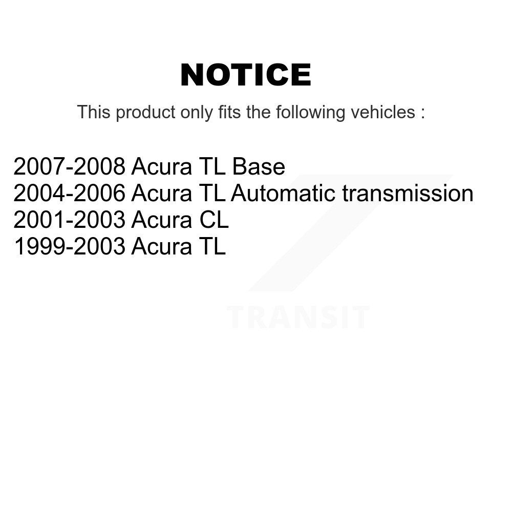Brake Caliper Left Right Side (Driver Passenger) Front Rear Kit For Acura TL CL