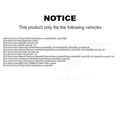 Brake Caliper Front Rear Kit For Ford Fusion Lincoln MKZ Police Responder Hybrid