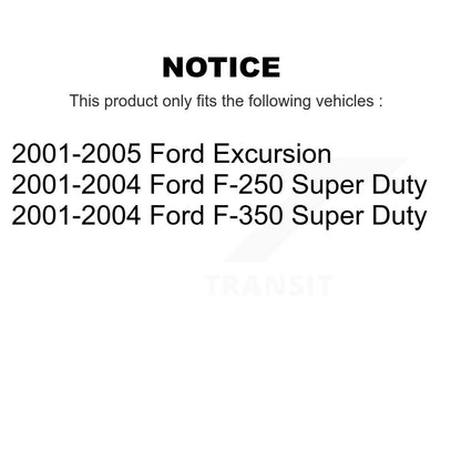 Disc Brake Caliper Front Rear Kit For Ford F-350 Super Duty F-250 Excursion