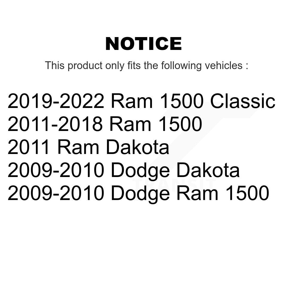 Disc Brake Caliper Left Right Side Front Kit For Ram 1500 Classic Dodge Dakota