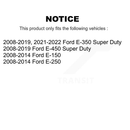 Brake Caliper (Left Right) Front Kit For Ford E-350 Super Duty E-250 E-150 E-450
