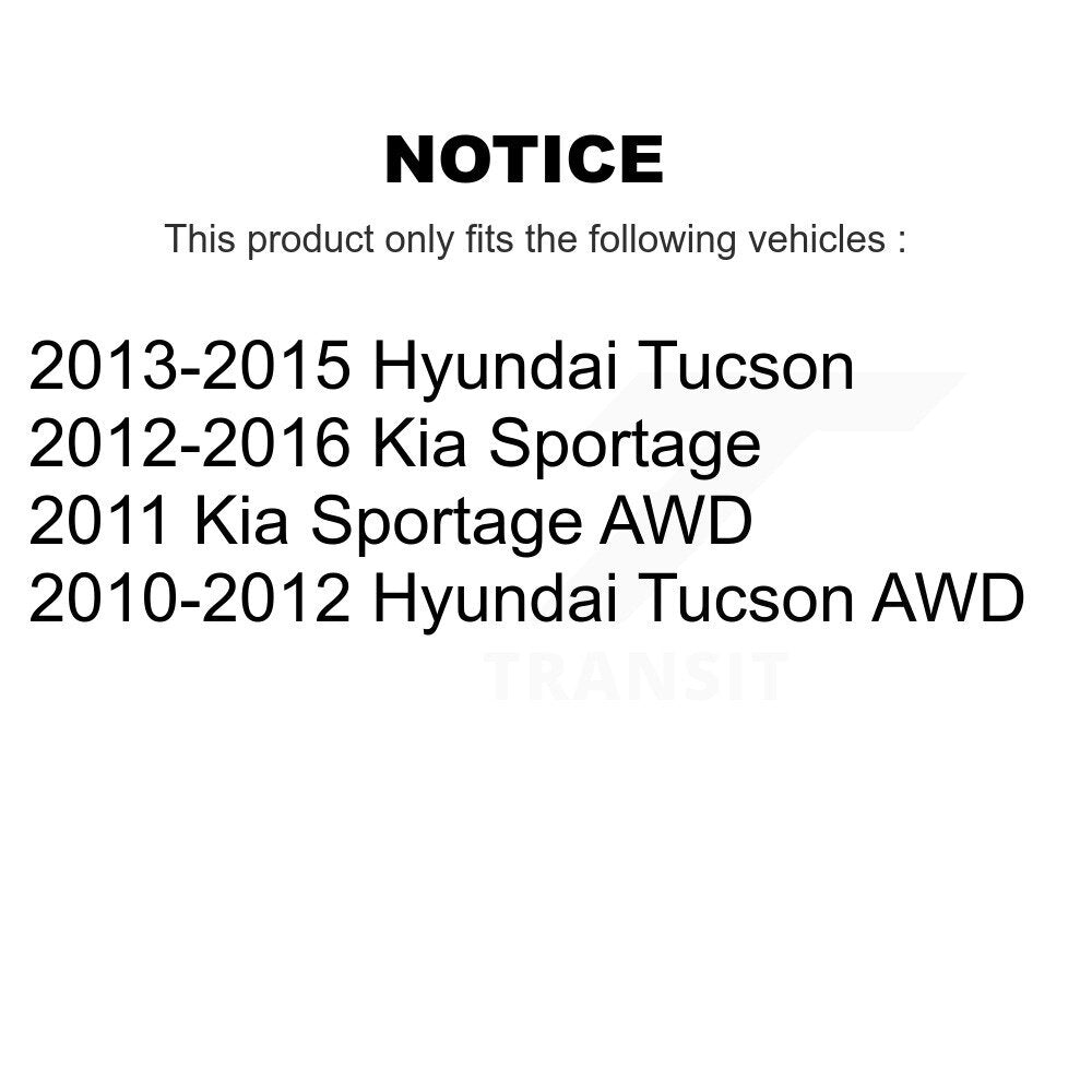 Disc Brake Caliper Left Right Side Front Kit For Hyundai Tucson Kia Sportage