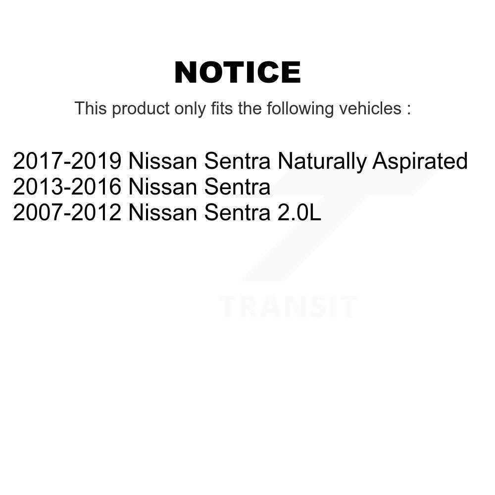Brake Caliper Left Right Side (Driver Passenger) Front Kit For Nissan Sentra