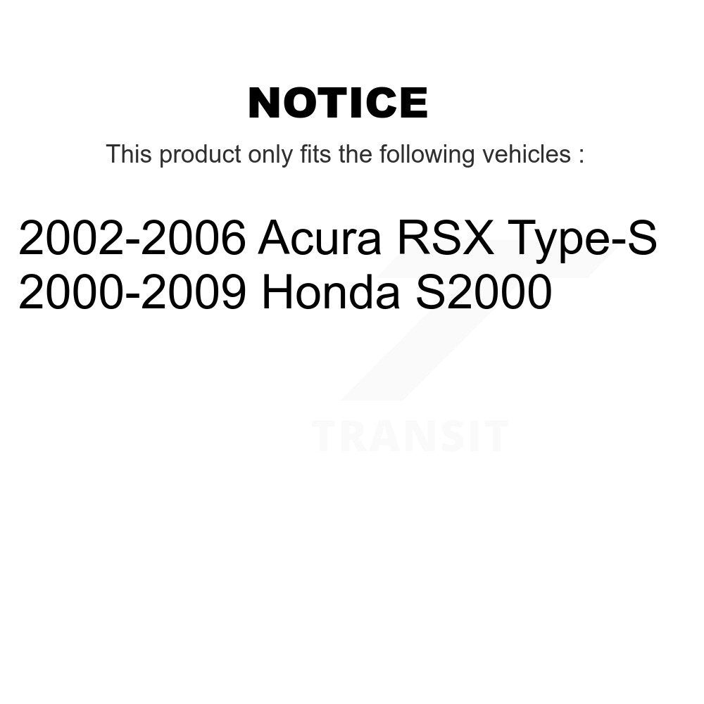 Brake Caliper Left Right (Driver Passenger) Front Kit For Acura RSX Honda S2000
