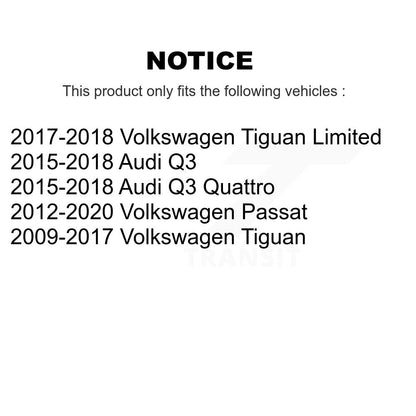 Brake Caliper Front Kit For Volkswagen Tiguan Passat Audi Q3 Quattro Limited