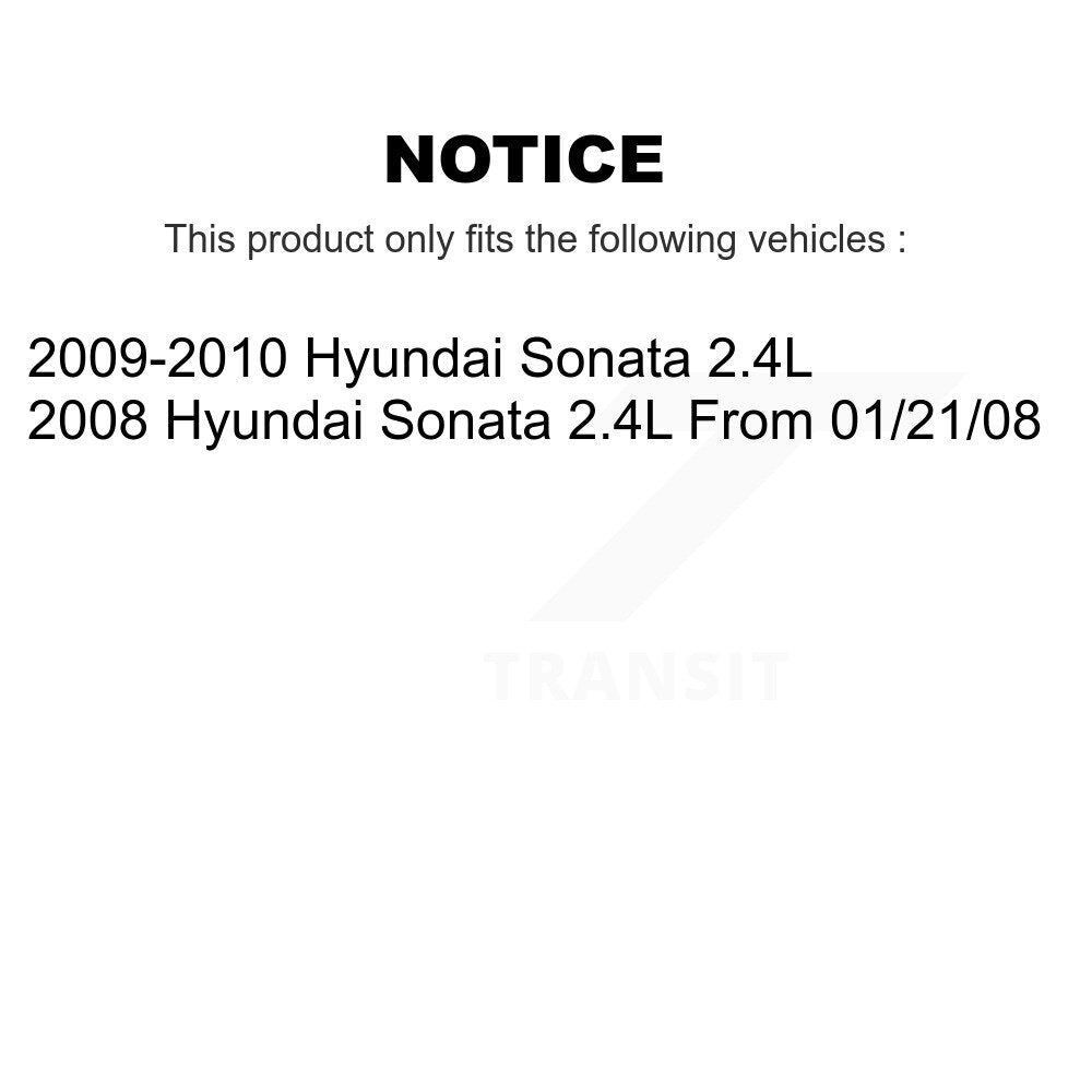 Brake Caliper Left Right Driver Passenger Side Rear Kit For Hyundai Sonata 2.4L