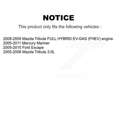 Brake Caliper Left Right Rear Kit For Ford Escape Mazda Tribute Mercury Mariner