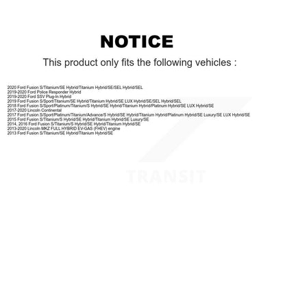Brake Caliper Rear Kit For Ford Fusion Lincoln MKZ Continental Police Responder