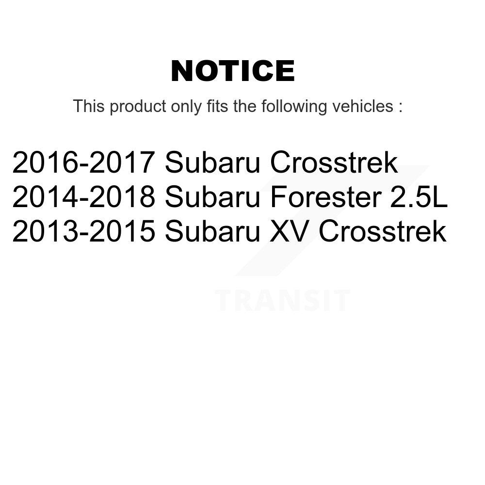 Brake Caliper Left Right Side Front Rear Kit For Subaru Forester XV Crosstrek