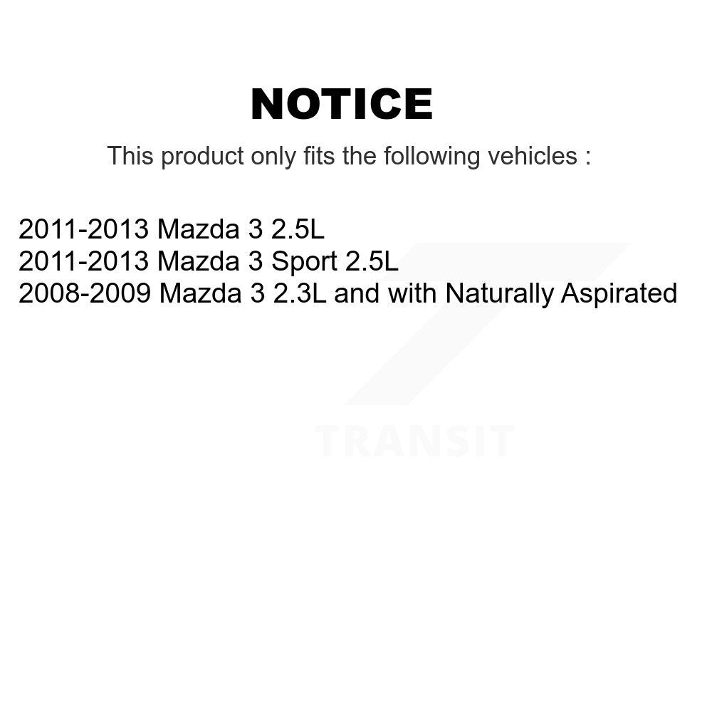 Brake Caliper Left Right Driver Passenger Side Front Rear Kit For Mazda 3 Sport