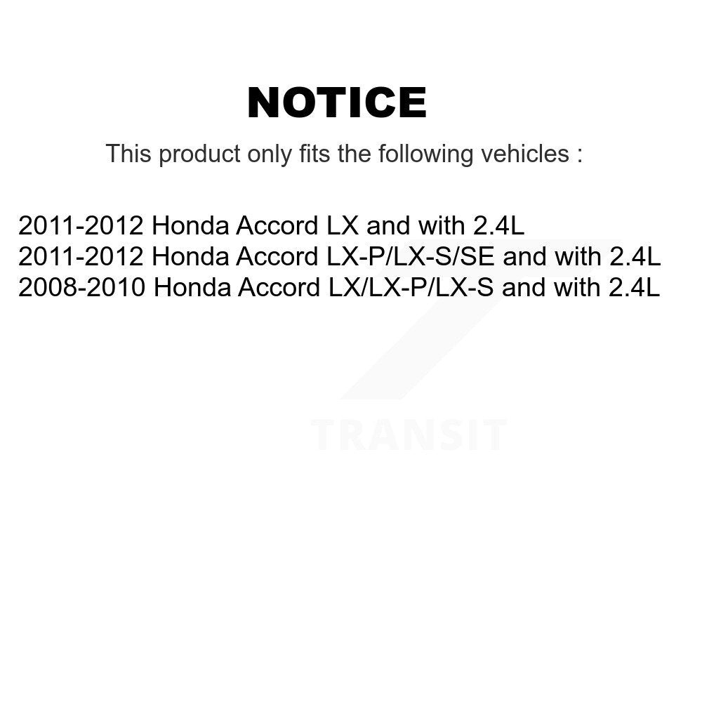Brake Caliper Left Right Side (Driver Passenger) Front Rear Kit For Honda Accord