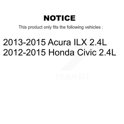 Disc Brake Caliper Left Right Side Front Rear Kit For Honda Civic Acura ILX 2.4L