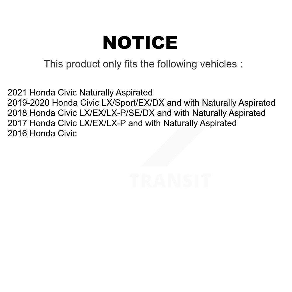 Brake Caliper Left Right Side (Driver Passenger) Front Rear Kit For Honda Civic