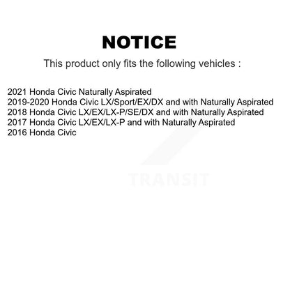 Brake Caliper Left Right Side (Driver Passenger) Front Rear Kit For Honda Civic
