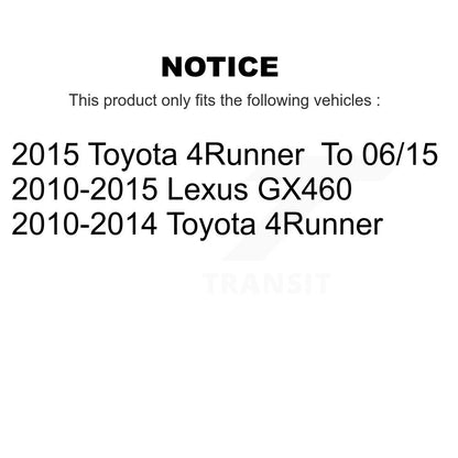 Disc Brake Caliper Left Right Side Front Rear Kit For Toyota 4Runner Lexus GX460
