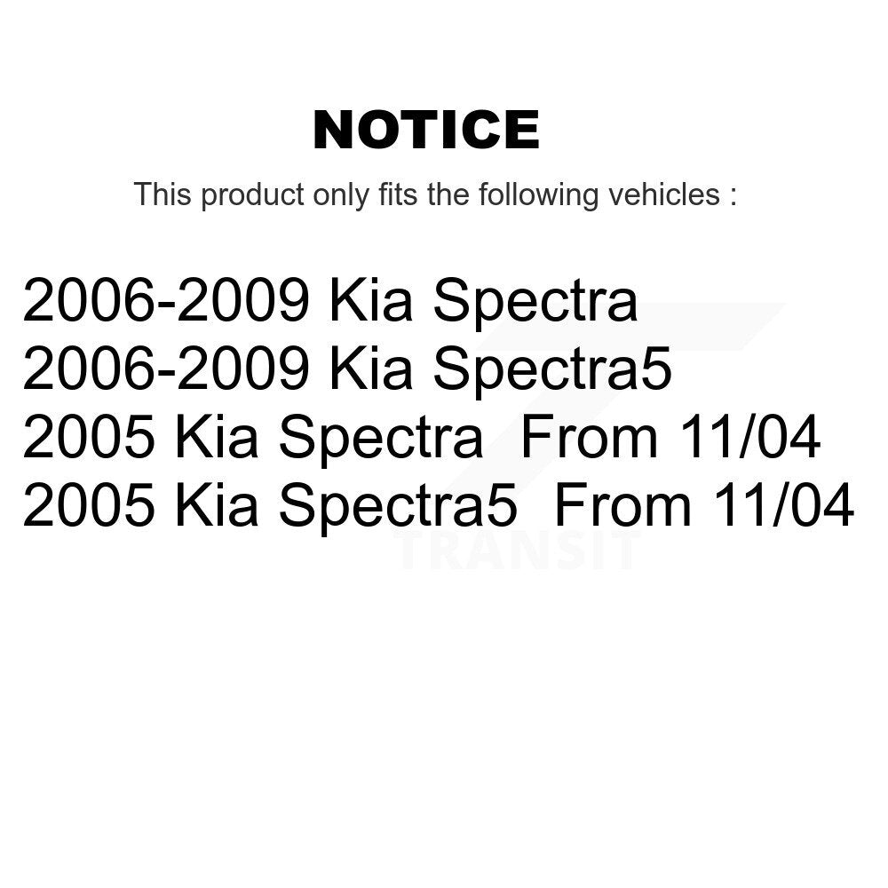 Disc Brake Caliper Left Right Side Front Rear Kit For Kia Spectra Spectra5