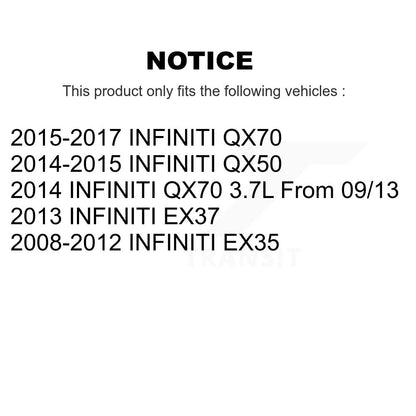 Disc Brake Caliper Left Right Side Front Rear Kit For INFINITI EX35 G37 G35