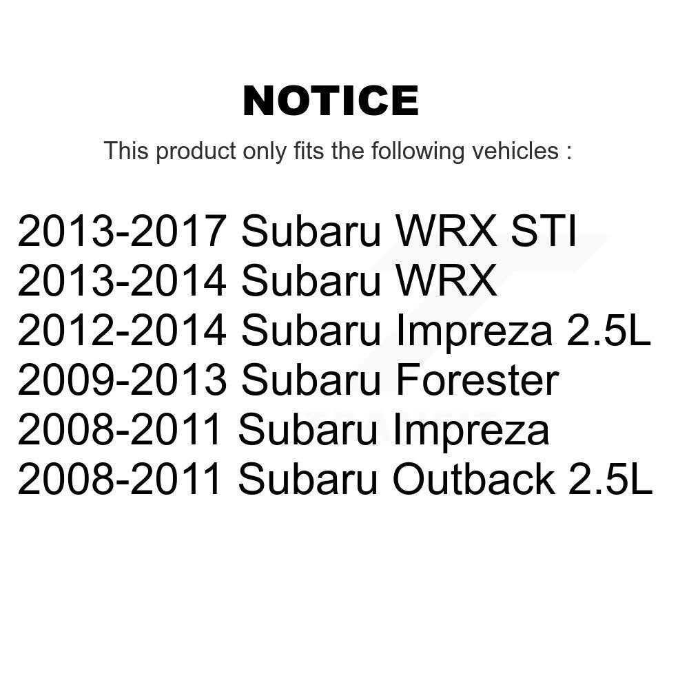 Serpentine Belt Air Conditioning KBR-4PK828EE For Subaru Impreza Forester WRX
