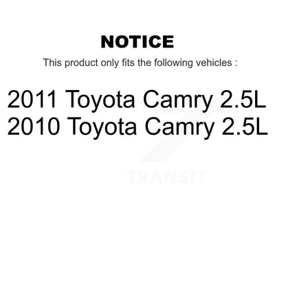 Serpentine Belt Power Steering KBR-5030473 For 2010-2011 Toyota Camry 2.5L