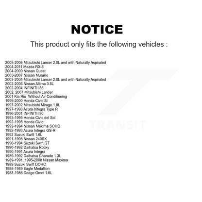Serpentine Belt KBR-5040305 For Nissan Honda Altima Civic Murano Maxima Lancer