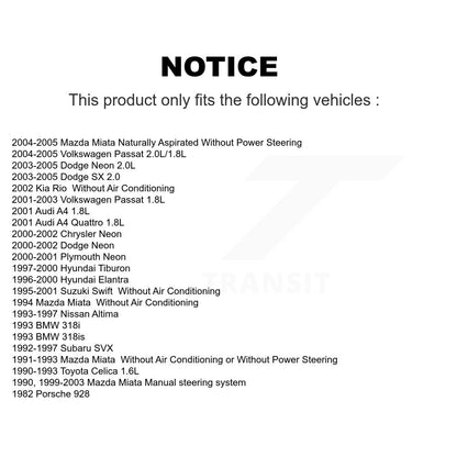 Serpentine Belt KBR-5040335 For Mazda Miata Neon Volkswagen Passat Dodge Toyota