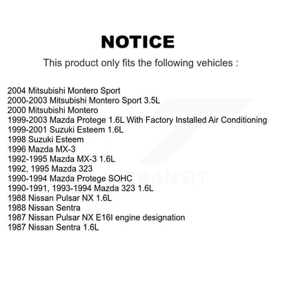 Serpentine Belt KBR-5040395 For Mazda Protege MX-3 323 Mitsubishi Montero Sport