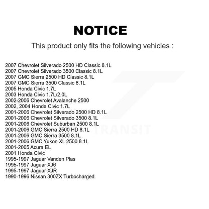 Serpentine Belt KBR-5040398 For Honda Civic GMC Chevrolet Sierra 2500 HD Acura