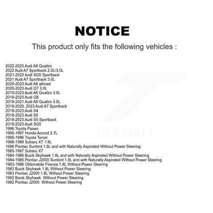 Serpentine Belt KBR-5040440 For Audi Q7 SQ5 S5 Q8 Sportback S4 Honda Accord A6