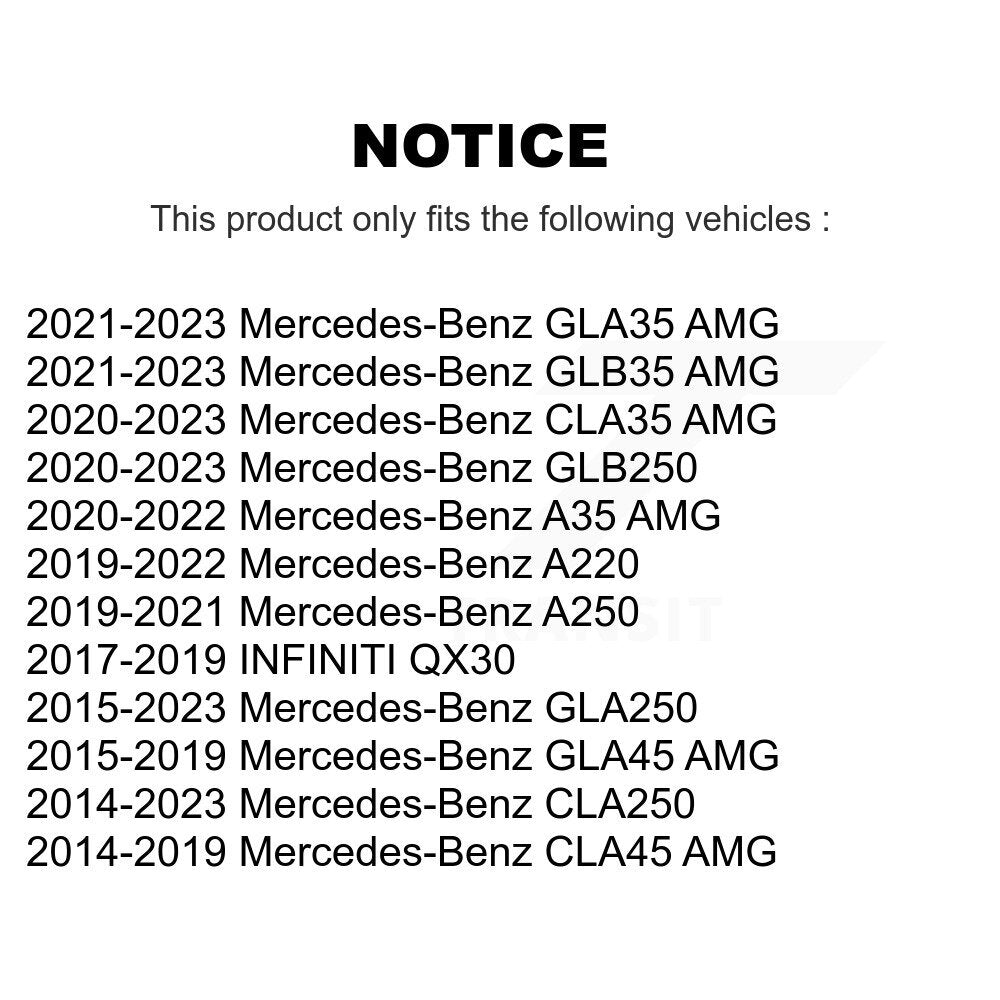 Serpentine Belt Main Drive KBR-5050595 For Mercedes-Benz GLA250 CLA250 GLB250