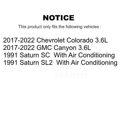 Serpentine Belt Main Drive KBR-5050745 For Chevrolet Colorado GMC Canyon Saturn