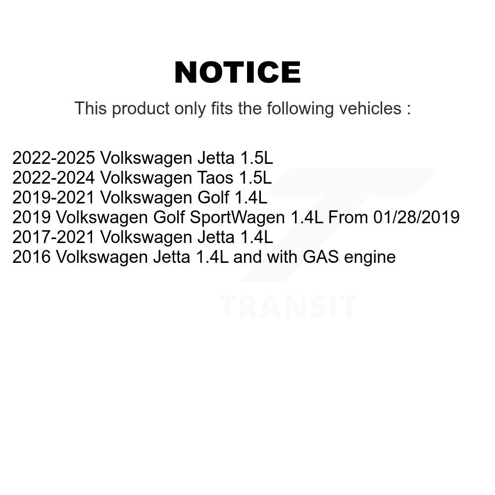 Serpentine Belt Main Drive KBR-5060396 For Volkswagen Jetta Golf SportWagen