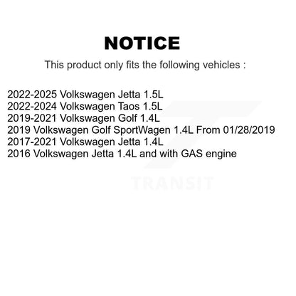 Serpentine Belt Main Drive KBR-5060396 For Volkswagen Jetta Golf SportWagen