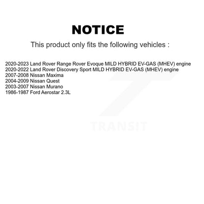 Serpentine Belt Air KBR-5060418 For Nissan Murano Quest Maxima Ford Aerostar