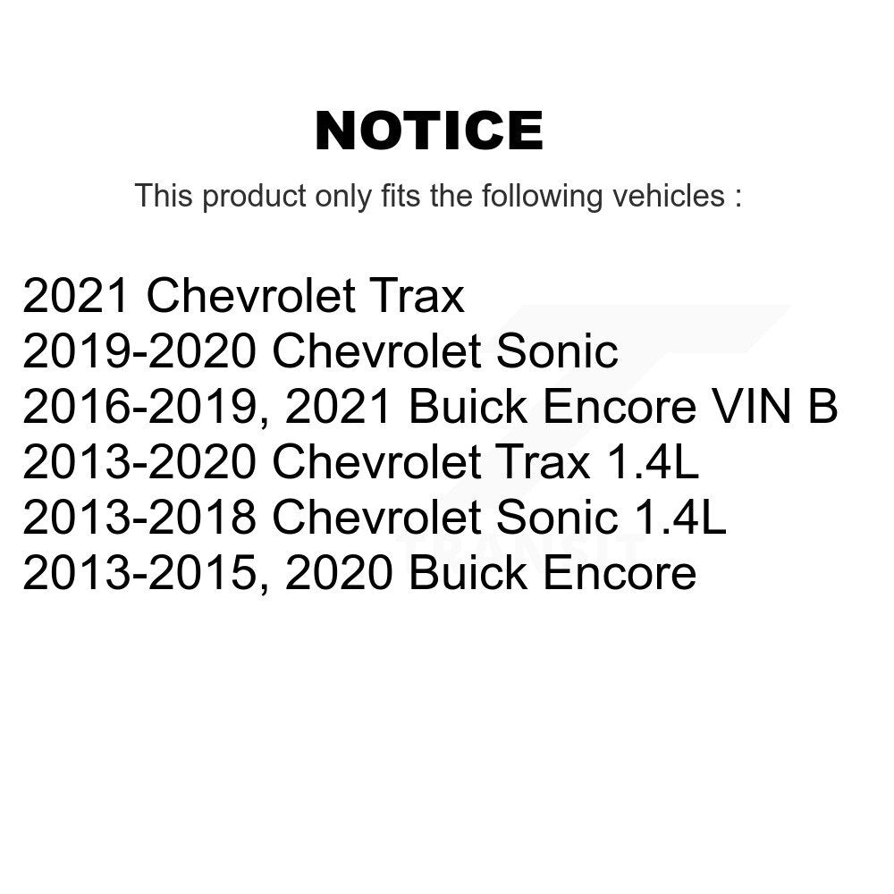 Serpentine Belt Main Drive KBR-5060545 For Chevrolet Buick Encore Trax Sonic