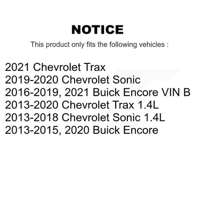 Serpentine Belt Main Drive KBR-5060545 For Chevrolet Buick Encore Trax Sonic