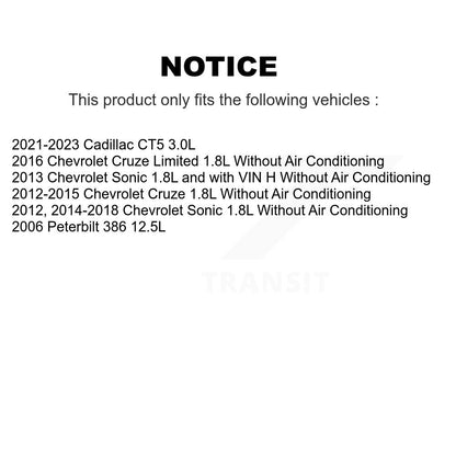 Serpentine Belt KBR-5060570 For Chevrolet Cruze Sonic Limited Peterbilt 386