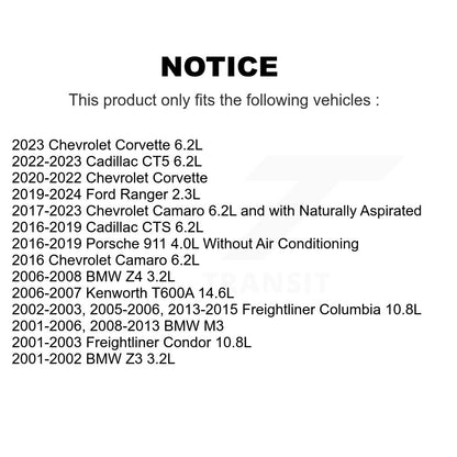 Serpentine Belt KBR-5060575 For Ford Ranger Chevrolet Camaro BMW Corvette M3 911